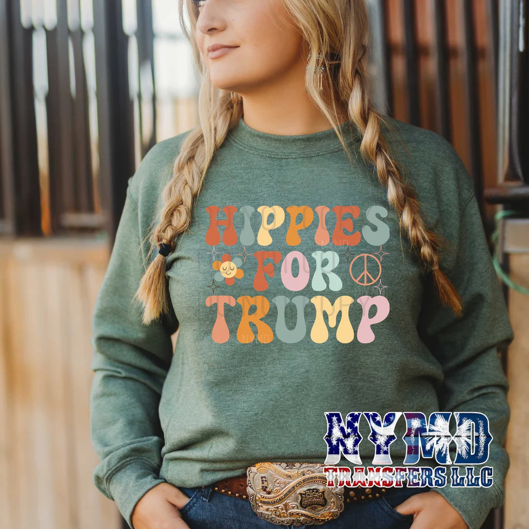 Hippies For Trump - Digital Download