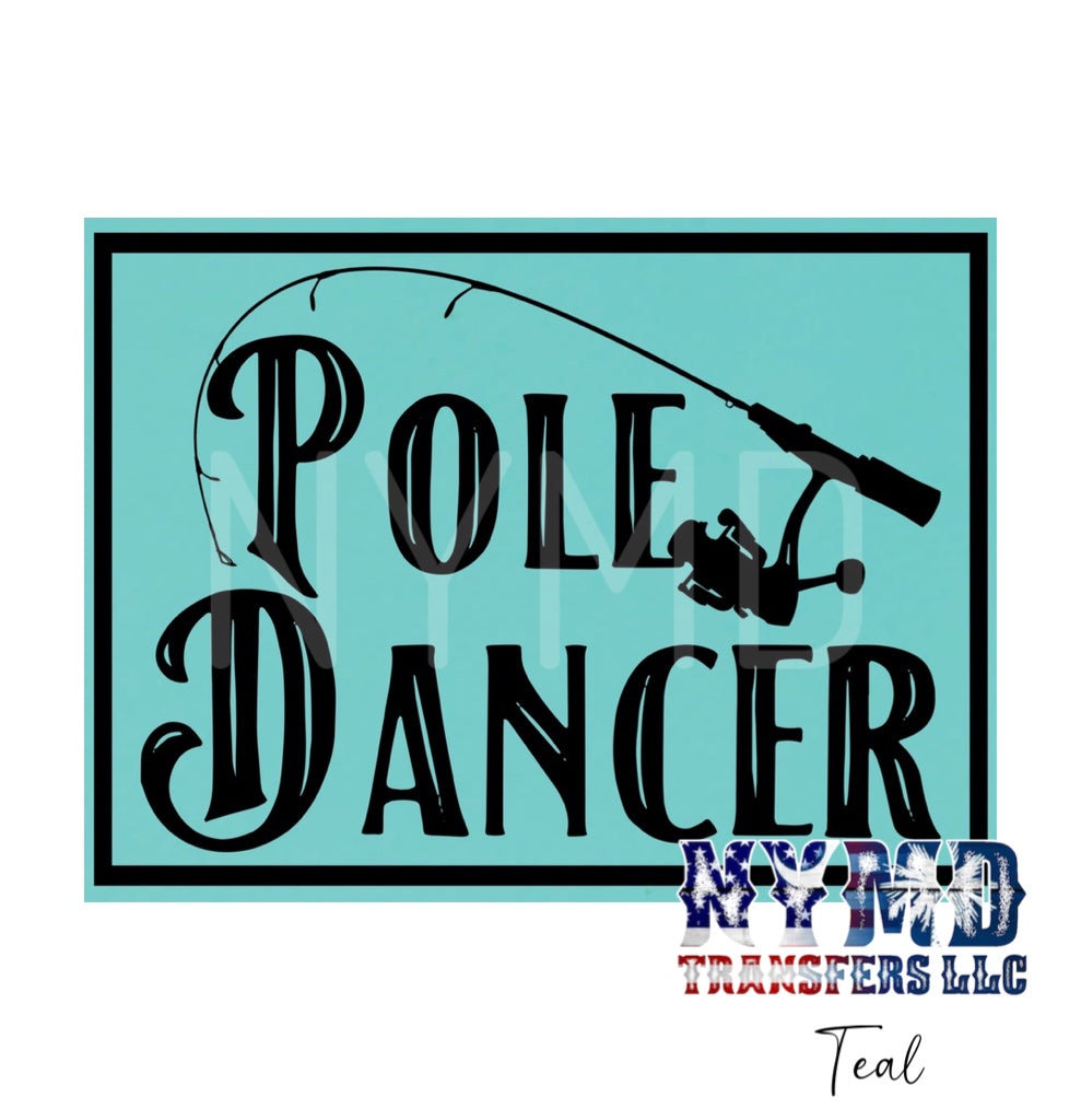 Pole Dancer Leather Patch