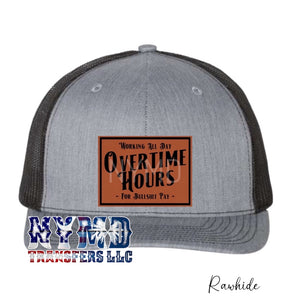 Overtime Leather Patch