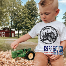 Load image into Gallery viewer, G-9 - *RTS* 2/13* Youth Toddler ~ American Farmer ~ Black Ink Screen Print Transfer