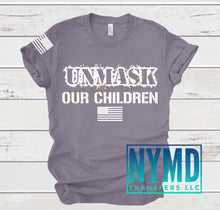 Load image into Gallery viewer, G-5 - RESTOCK *RTS*  Adult ~ Our Children ~ White Ink Screen Print Transfer - NYMD EXCLUSIVE